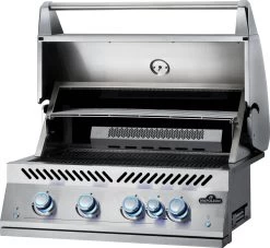 Napoleon 700-Series 32" BIG32 Edelstahl Einbaugrill Inkl. Drehspieß - Modell 2023 26 Napoleon 700-Series 32" BIG32 Edelstahl Einbaugrill Inkl. Drehspieß - Modell 2023 -Geschäft Für Grillzubehör Napoleon Einbaugrill BIG32 Warmhalterost hinten