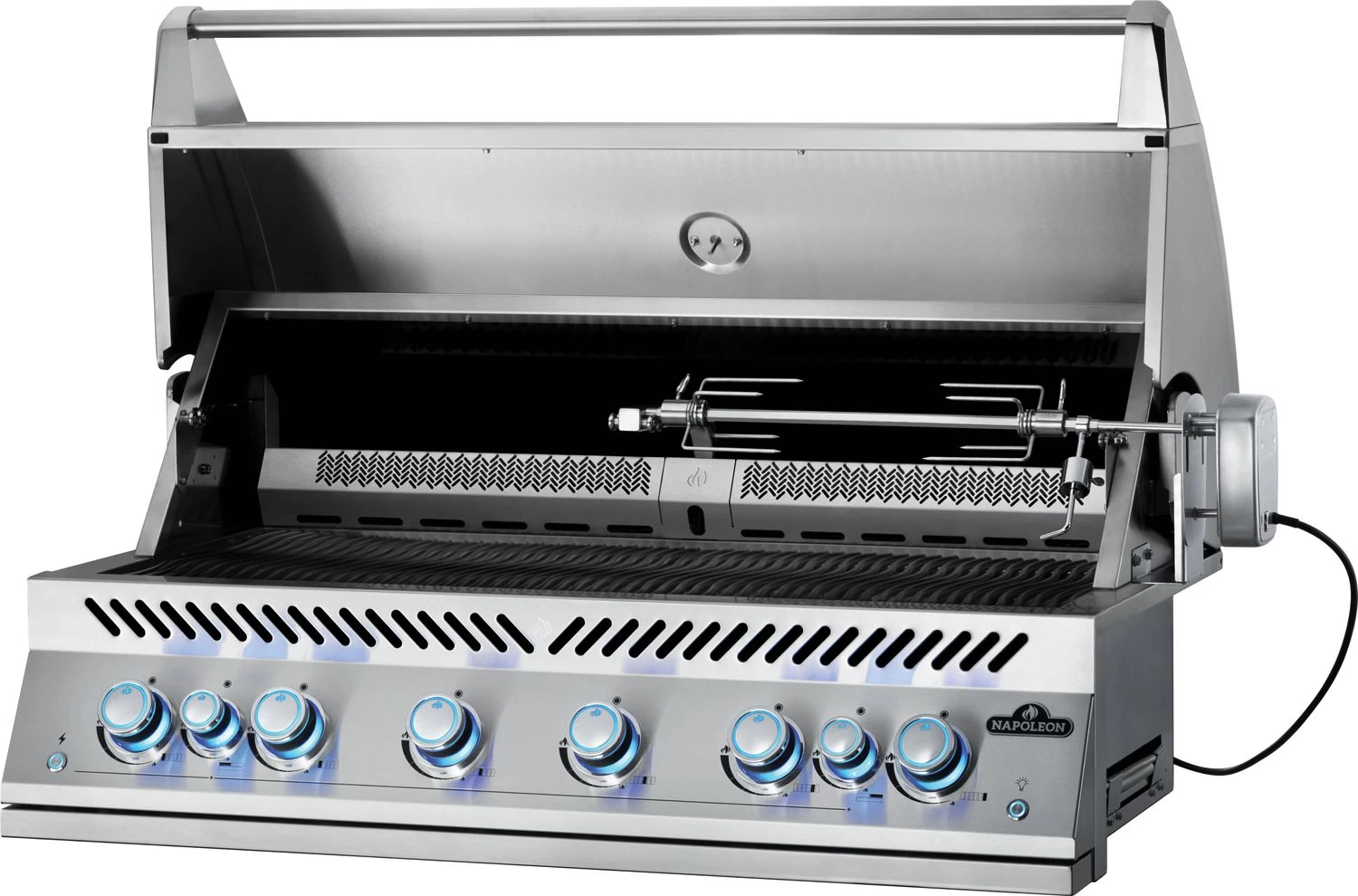 Napoleon 700-Series 44" BIG44 Edelstahl Einbaugrill Inkl. Drehspieß - Modell 2023 9 Napoleon 700-Series 44" BIG44 Edelstahl Einbaugrill Inkl. Drehspieß - Modell 2023 – Bild 9