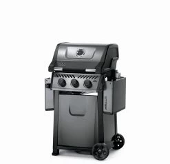 Napoleon Freestyle 365 Gasgrill, Graphit - Modell 2023 -Geschäft Für Grillzubehör Napoleon Freestyle 365 Gasgrill Seiten abgeklappt