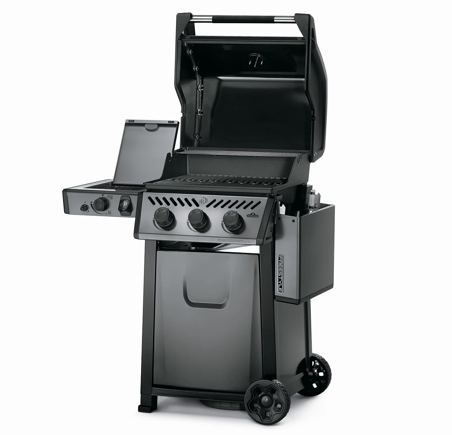Napoleon Freestyle 365 Gasgrill, Graphit - Mit Sizzle Zone - Modell 2023 - X-DEAL Inkl. Abdeckhaube Und Gussplatte 6 Napoleon Freestyle 365 Gasgrill, Graphit - Mit Sizzle Zone - Modell 2023 - X-DEAL Inkl. Abdeckhaube Und Gussplatte – Bild 6