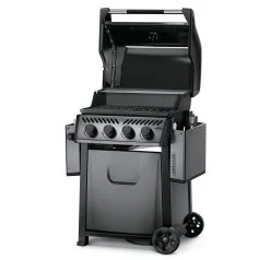 Napoleon Freestyle 425 Gasgrill, Graphit - Modell 2023 -Geschäft Für Grillzubehör Napoleon Freestyle 425 Gasgrill Side Deckel offen