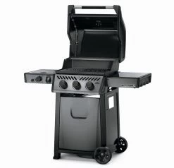 Napoleon Freestyle 365 Gasgrill, Graphit - Mit Sizzle Zone - Modell 2023 - X-DEAL Inkl. Abdeckhaube Und Gussplatte 24 Napoleon Freestyle 365 Gasgrill, Graphit - Mit Sizzle Zone - Modell 2023 - X-DEAL Inkl. Abdeckhaube Und Gussplatte -Geschäft Für Grillzubehör Napoleon Gasgrill Freestyle 365 Side Deckel offen