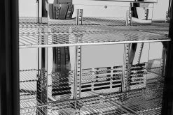 Napoleon Outdoor - Kühlschrank, 210 Liter, 2-türig Mit Doppelverglasung Und LED Beleuchtung - Wasserdicht Nach IP24 -Geschäft Für Grillzubehör Napoleon Outdoor Kueche Kuehlschrank Regalgitter