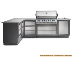 Napoleon Outdoor Küche Oasis Abschluss-Paneele -Geschäft Für Grillzubehör Napoleon Outdoor Kueche Oasis Eckkombination 1