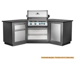 Napoleon Outdoor Küche Oasis Abschluss-Paneele -Geschäft Für Grillzubehör Napoleon Outdoor Kueche Oasis Schraenke