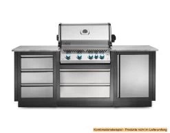Napoleon Outdoor Küche Oasis 3er Schubladenschrank -Geschäft Für Grillzubehör Napoleon Outdoor Kueche Oasis Schubladen Schrank 2