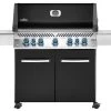 Napoleon Prestige 665 Gasgrill, Schwarz - Mit Safety Glow - Modell 2023 - SMART Deal Inkl. Grillfürst Grill Control