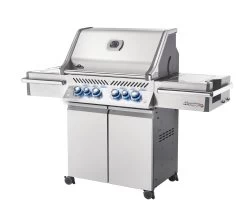 Napoleon Prestige Pro 500-3 Edelstahl Gasgrill Inkl. Drehspieß - Modell 2023 - SMART Deal Inkl. Grillfürst Grill Control -Geschäft Für Grillzubehör Napoleon Prestige Pro 500 seitlich 02