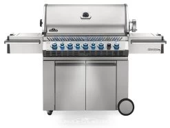 Napoleon Prestige Pro 665-3 Edelstahl Gasgrill Inkl. Drehspieß - Modell 2023 - SMART Deal Inkl. Grillfürst Grill Control Mit Companion Device Und Einstichthermometer