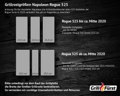 Napoleon Grillplatte / Gussplatte Für Freestyle 365, 425 / Rogue 425, 525, 625 / RSE Und 700-Series, Breite 29,5 Cm 5 Napoleon Grillplatte / Gussplatte Für Freestyle 365, 425 / Rogue 425, 525, 625 / RSE Und 700-Series, Breite 29,5 Cm -Geschäft Für Grillzubehör Napoleon Rogue 525 Grillplatte Breite 1