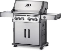 Napoleon Rogue SE 525 Edelstahl Gasgrill Mit Sizzle Zone Und Heckbrenner - SMART Deal Inkl. Grillfürst Grill Control - Modell 2023 -Geschäft Für Grillzubehör Napoleon Rogue RSE 525 Edelstahl Gasgrill