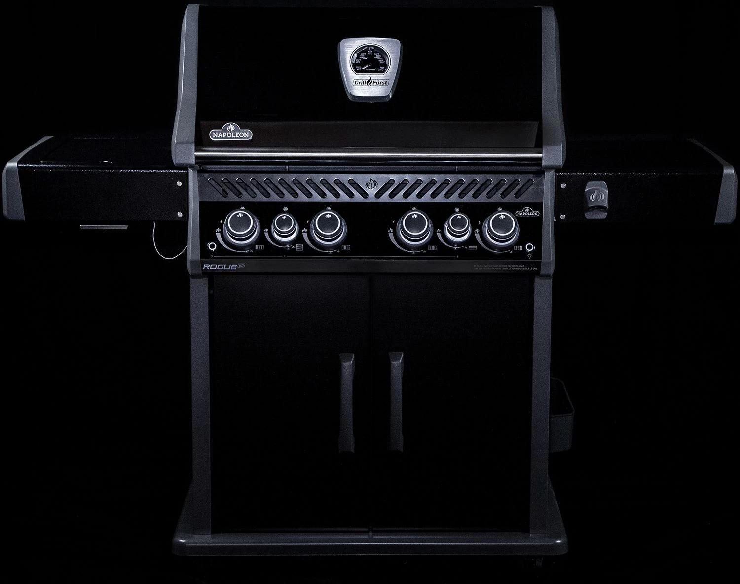 Napoleon Rogue SE 525 Gasgrill - All-black - Grillfürst Edition Inkl. Abdeckhaube - SMART Deal Inkl. Grillfürst Grill Control - Modell 2022 5 Napoleon Rogue SE 525 Gasgrill - All-black - Grillfürst Edition Inkl. Abdeckhaube - SMART Deal Inkl. Grillfürst Grill Control - Modell 2022 – Bild 5