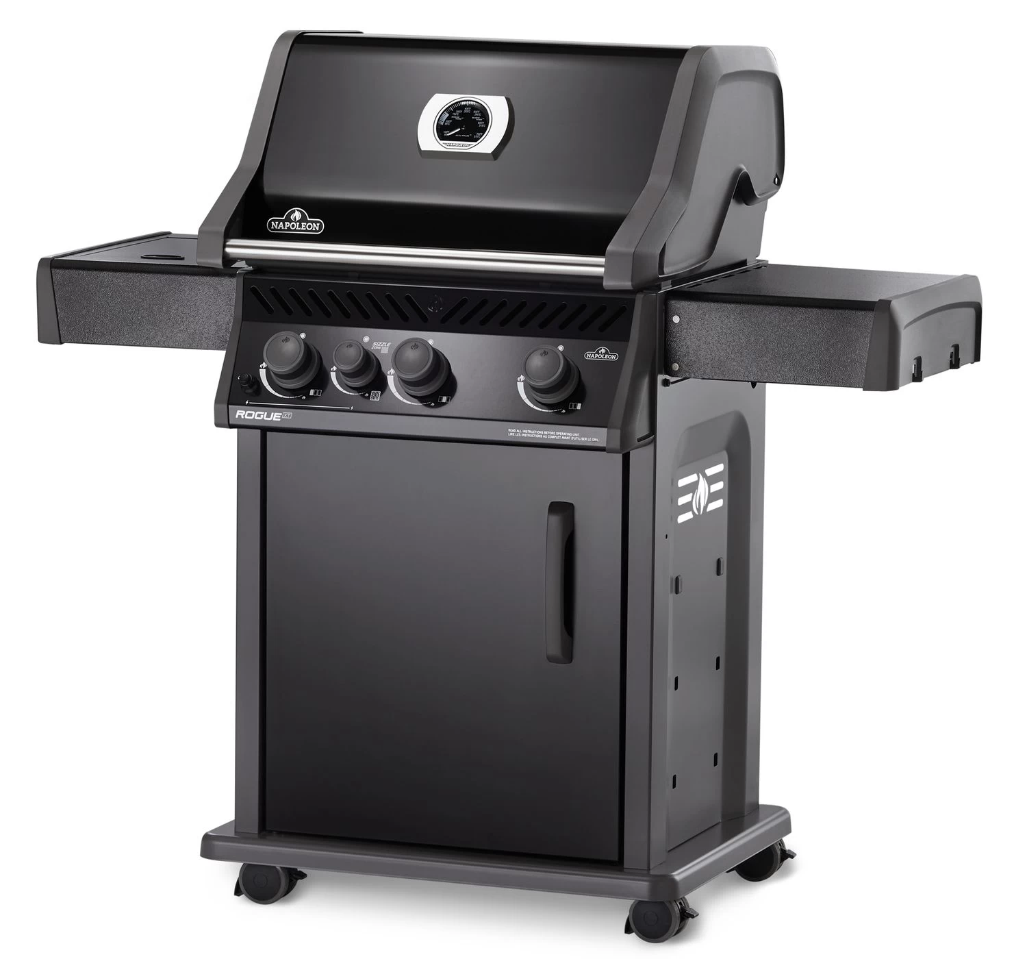 Napoleon Rogue XT 425 Gasgrill - All Black - Mit Sizzle Zone - Modell 2023 1 Napoleon Rogue XT 425 Gasgrill - All Black - Mit Sizzle Zone - Modell 2023
