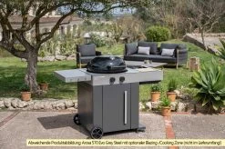 Outdoorchef Gas Kugelgrill Arosa 570 G Evo Grey Steel 13 Outdoorchef Gas Kugelgrill Arosa 570 G Evo Grey Steel -Geschäft Für Grillzubehör Outdoorchef Arosa 570 G Evo Grey Steel Blazing Zone optional