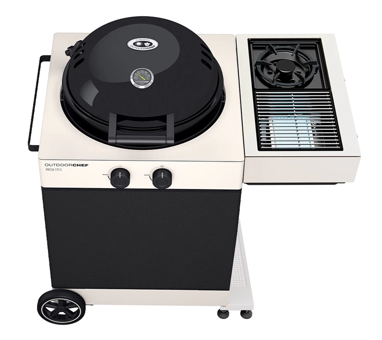 Outdoorchef Gas Kugelgrill Arosa 570 G Tex Inkl. Blazing Zone + Cooking Zone 1 Outdoorchef Gas Kugelgrill Arosa 570 G Tex Inkl. Blazing Zone + Cooking Zone