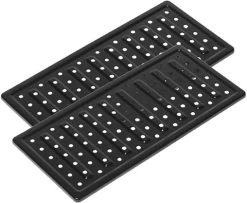 Outdoorchef Dualchef S 425 G Edelstahl Gasgrill Mit Seitenkocher + Blazing Zone Infrarotbrenner + DGS Gusseisen Grillrost 2 Stk. + DGS Gemüse Grillrost 2 Stk. -Geschäft Für Grillzubehör Outdoorchef DGS Gemuese Grillrost 2 Stk 18 212 45