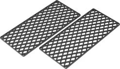 Outdoorchef Dualchef S 425 G Edelstahl Gasgrill Mit Seitenkocher + Blazing Zone Infrarotbrenner + DGS Gusseisen Grillrost 2 Stk. + DGS Gemüse Grillrost 2 Stk. -Geschäft Für Grillzubehör Outdoorchef DGS Grillrost 2 Stk 18 212 44