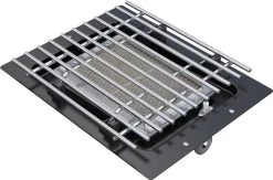 Outdoorchef Dualchef S 425 G Edelstahl Gasgrill Mit Seitenkocher + Blazing Zone Infrarotbrenner + DGS Gusseisen Grillrost 2 Stk. + DGS Gemüse Grillrost 2 Stk. -Geschäft Für Grillzubehör Outdoorchef Keramikbrenner Dualchef 18 212 80 2