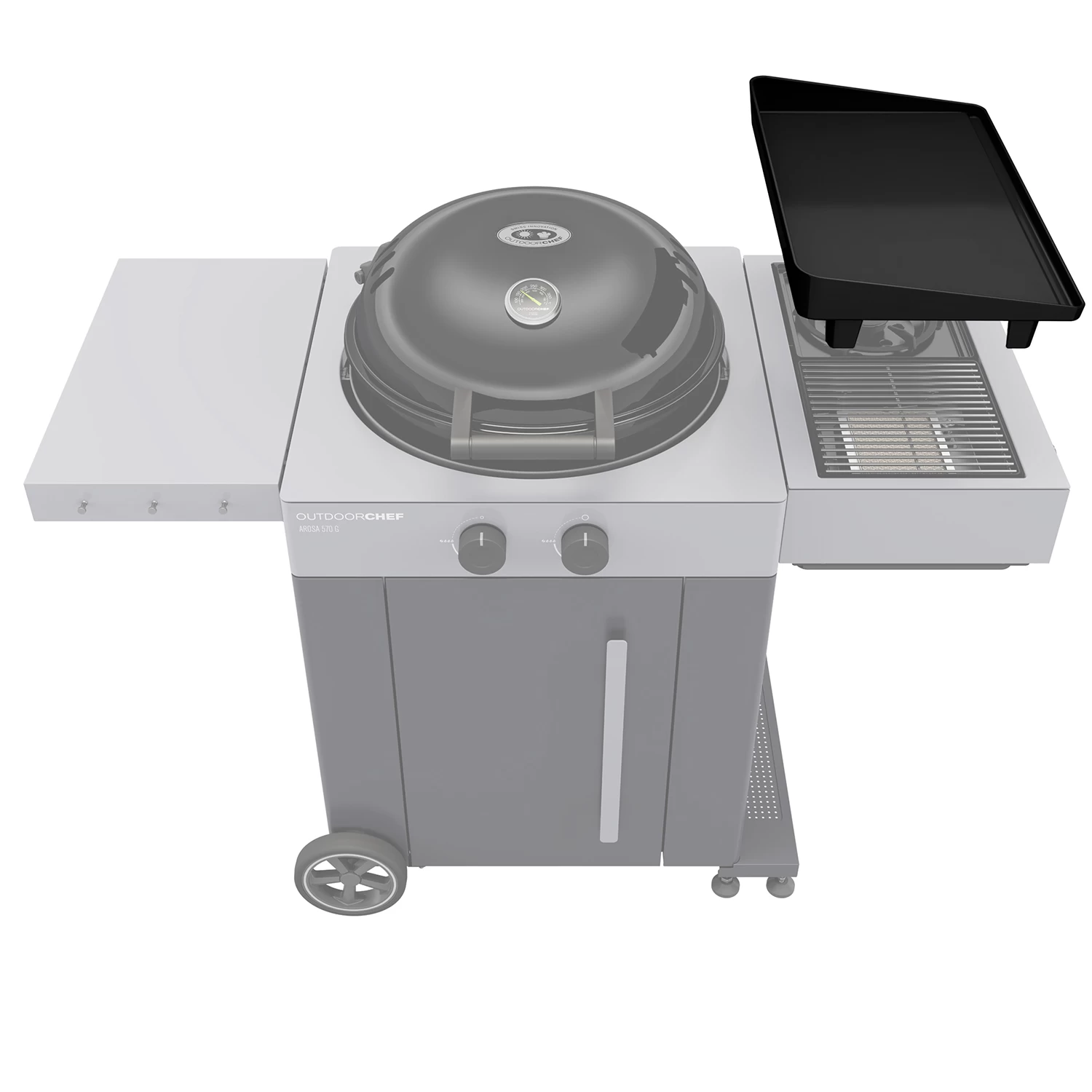 Outdoorchef Plancha Für Blazing / Cooking Zone Arosa 1 Outdoorchef Plancha Für Blazing / Cooking Zone Arosa