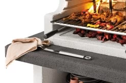 Palazzetti Grillkamin Balos Mit Pizzaofen Inkl. Montagematerial 17 Palazzetti Grillkamin Balos Mit Pizzaofen Inkl. Montagematerial -Geschäft Für Grillzubehör Palazzetti Balos Simsplatte Marmotech