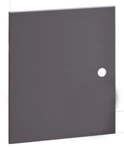 Palazzetti Gartenküche: Metalltür, 60 Cm X 50 Cm, Farbe Anthrazit