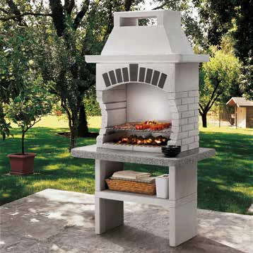 Palazzetti Grillkamin Fiji - Grau Inkl. Montagematerial 1 Palazzetti Grillkamin Fiji - Grau Inkl. Montagematerial