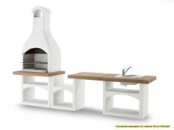 Palazzetti Outdoor Küche: Modul Grillkamin Brioni Inkl. Montagematerial -Geschäft Für Grillzubehör Palazzetti Grillkamin Brioni Outdoor Kueche Kombi 1