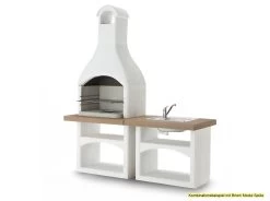 Palazzetti Outdoor Küche: Modul Grillkamin Brioni Inkl. Montagematerial -Geschäft Für Grillzubehör Palazzetti Grillkamin Brioni Outdoor Kueche Kombi 3