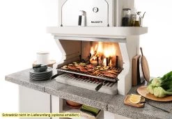Palazzetti Grillkamin Pamplona Mit Pizzaofen Inkl. Montagematerial 9 Palazzetti Grillkamin Pamplona Mit Pizzaofen Inkl. Montagematerial -Geschäft Für Grillzubehör Palazzetti Grillkamin Pamplona Feuerraum