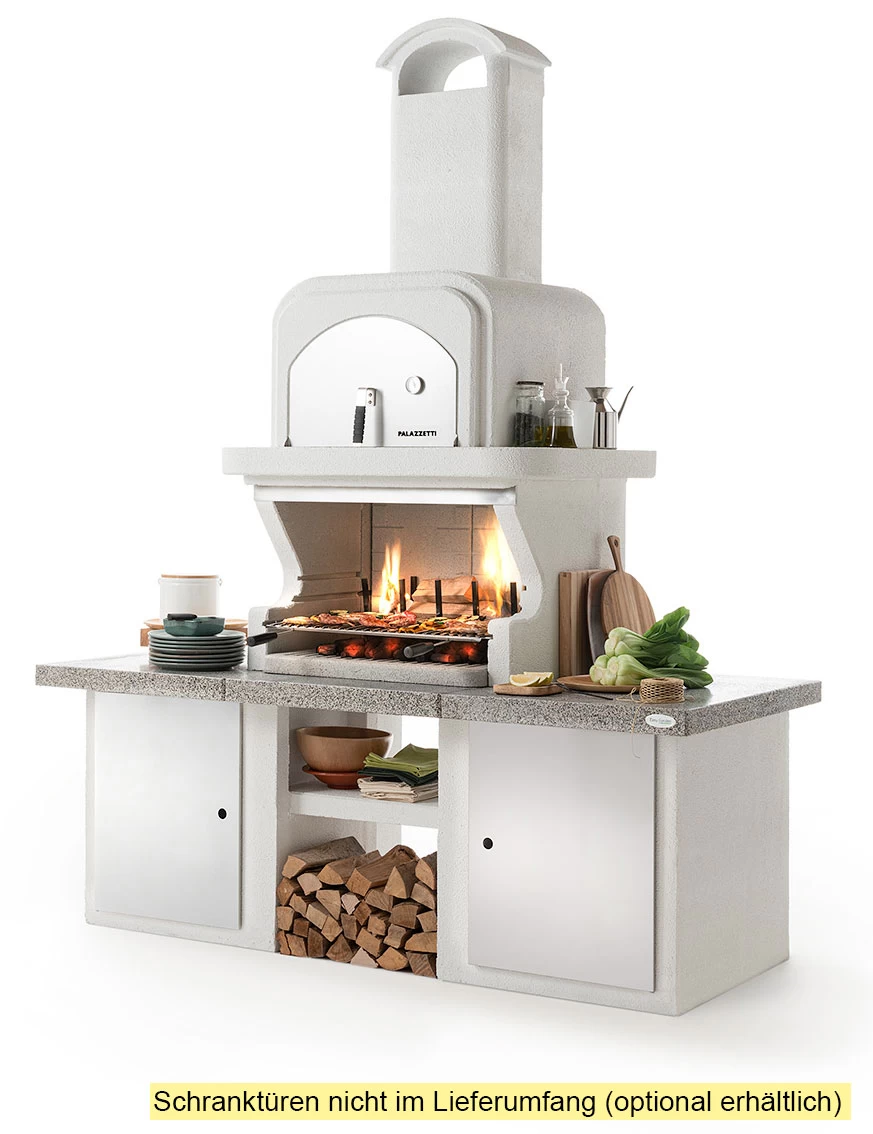 Palazzetti Grillkamin Pamplona Mit Pizzaofen Inkl. Montagematerial 2 Palazzetti Grillkamin Pamplona Mit Pizzaofen Inkl. Montagematerial – Bild 2