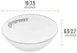 Petromax Emaille Schalen / 1000 Ml / Weiß, 2 Stück
