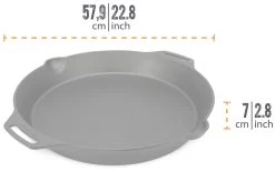 Petromax Feuerpfanne Gusseisen Fp50h-t Mit Zwei Henkeln -Geschäft Für Grillzubehör Petromax Feuerpfanne Gusseisen ft50h Abmessungen