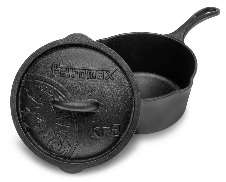 Petromax Gusseiserne Kasserolle Mit Deckel Kr2 1 Petromax Gusseiserne Kasserolle Mit Deckel Kr2