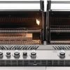Napoleon Prestige Pro 825-3 Edelstahl Einbaugrill Gas - Inkl. Drehspieß - Modell 2023