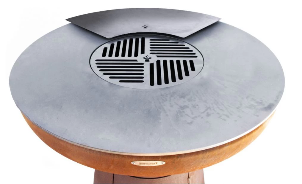 Remundi Aufsatz Für Feuerplatte M, Edelstahl 1 Remundi Aufsatz Für Feuerplatte M, Edelstahl