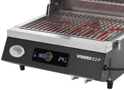 Rösle Elektrogrill Videro E2-P Campinggrill -Geschäft Für Grillzubehör Roesle Elektrogrill Videro E2 P Steuerung Display