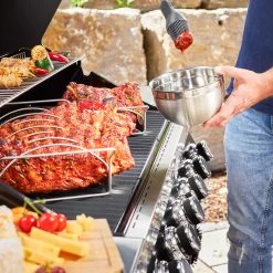 Rösle Gasgrill Videro G6-S VARIO+ - Modell 2023 - X-DEAL Inkl. Abdeckhaube Und Grillplatte -Geschäft Für Grillzubehör Roesle Gasgrill Videro G6 S Mood Grillflaeche 1