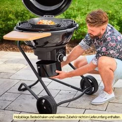 Rösle Holzkohlegrill Kugelgrill No.1 F60 Air Nero Jubiläumsmodell -Geschäft Für Grillzubehör Roesle No1 Holzkohle Kugelgrill AIR F60 Nero Ascheschale