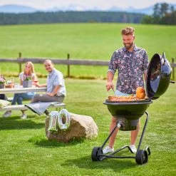 Rösle Holzkohlegrill Kugelgrill No.1 F60 Air Nero Jubiläumsmodell -Geschäft Für Grillzubehör Roesle No1 Holzkohle Kugelgrill AIR F60 Nero Jubilaeum