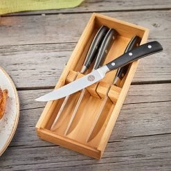 Rösle Steakmesser 4er Set - FC Bayern Edition -Geschäft Für Grillzubehör Roesle Steakmesser 4er Set FC Bayern Lifestyle