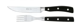Rösle Steakbesteck Set (2 Steakmesser + 2 Gabeln)