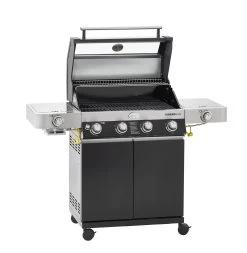 Rösle Gasgrill Videro G4-S VARIO+ Schwarz - Modell 2023 - X-DEAL Inkl. Abdeckhaube Und Grillplatte -Geschäft Für Grillzubehör Roesle Videro G4 S Vario 25524 Modell 2021