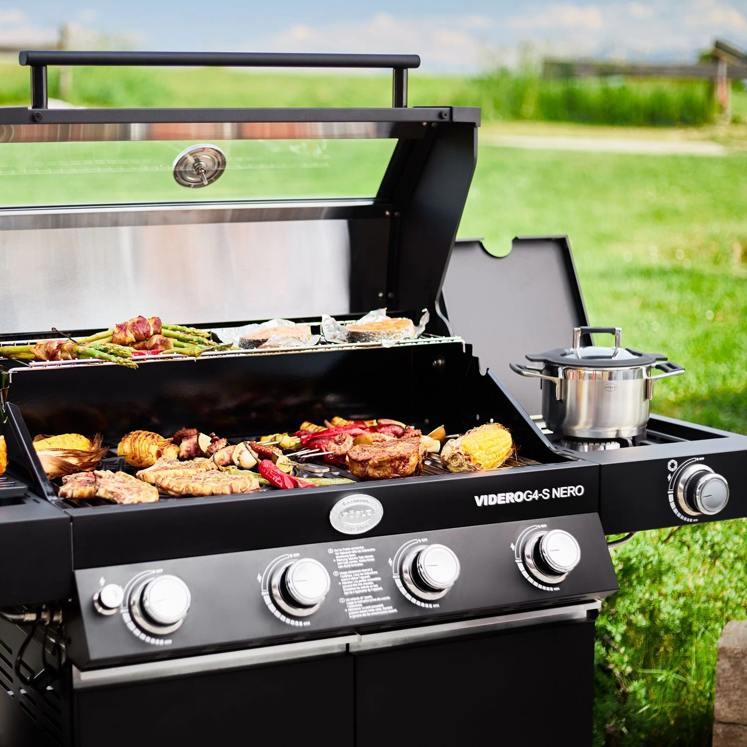 Rösle Gasgrill Videro G4-S Vario+ Nero Matt-schwarz - Modell 2023 11 Rösle Gasgrill Videro G4-S Vario+ Nero Matt-schwarz - Modell 2023 – Bild 11