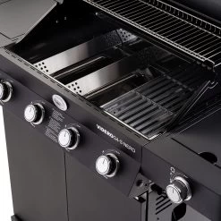 Rösle Gasgrill Videro G4-S Vario+ Nero Matt-schwarz - Modell 2023 21 Rösle Gasgrill Videro G4-S Vario+ Nero Matt-schwarz - Modell 2023 -Geschäft Für Grillzubehör Roesle Videro G4 S Vario NERO matt schwarz Gusseisenroste 2
