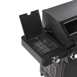 Rösle Gasgrill BBQ-Station Videro G4-S Vario+ Nero Schwarz - Modell 2023 - SMART Deal Inkl. Grillfürst Grill Control + Abdeckhaube Und Grillplatte -Geschäft Für Grillzubehör Roesle Videro G4 S Vario NERO matt schwarz Primezone 1