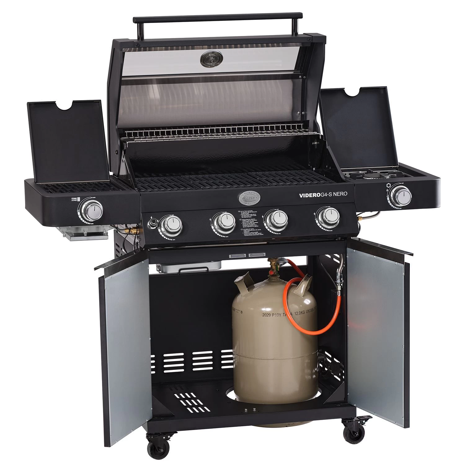 Rösle Gasgrill Videro G4-S Vario+ Nero Matt-schwarz - Modell 2023 1 Rösle Gasgrill Videro G4-S Vario+ Nero Matt-schwarz - Modell 2023