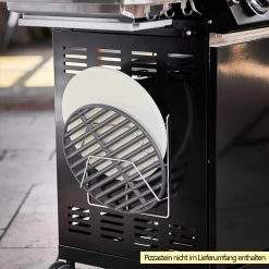 Rösle Gasgrill Videro G6-S VARIO+ Schwarz - Modell 2023 - X-DEAL Inkl. Abdeckhaube, Grillplatte Und Drehspieß -Geschäft Für Grillzubehör Roesle Videro Gasgrill Grillstation Vario Halter Mood