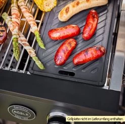 Rösle Gasgrill Videro Pro G2-P Campinggrill 10 Rösle Gasgrill Videro Pro G2-P Campinggrill -Geschäft Für Grillzubehör Roesle Videro PRO G2 P Gasgrill Beispiel mit Grillplatte