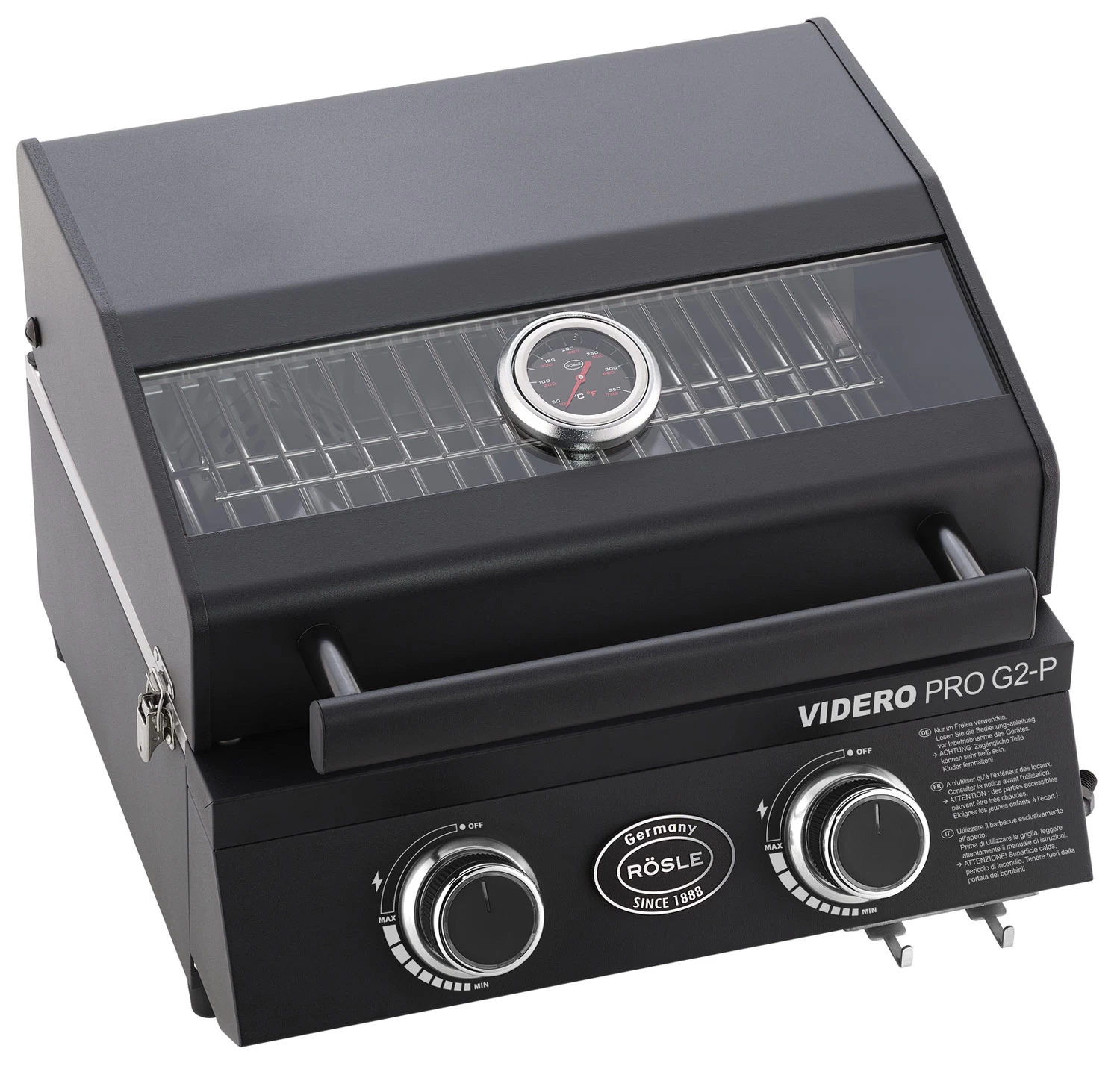 Rösle Gasgrill Videro Pro G2-P Campinggrill 1 Rösle Gasgrill Videro Pro G2-P Campinggrill