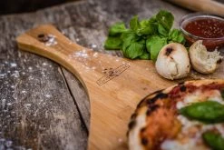 Grillfürst Pizzabrett Bambusholz -Geschäft Für Grillzubehör Servierbrett Grillfuerst Pizza Mood